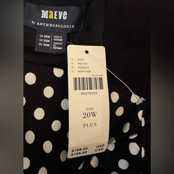 NWT Size 20W - Maeve Halter Ruched Midi Dress - Picture 16 of 16